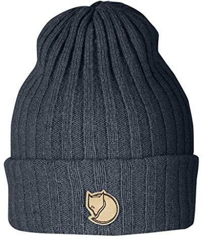 Fjällräven Herren Byron Hat DoppelstrickMütze, Graphite, Einheitsgröße EU