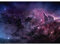 Runa Art Fototapete Galaxy Space 352 x 250 cm Vlies Tapeten XXL Moderne Wandtapete Wohnzimmer Schlafzimmer Schwarz Violett 9190011a