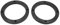 sourcing map 2pcs Universal 5 Car Stereo Speaker Spacer Mount Adapter Ring Bracket