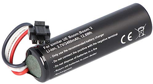 Akku kompatibel mit Ultimate Ears UE Boom, Boom 2, Li-Ion, 3,7V, 3400mAh, 12,6Wh, Built-in, ohne Werkzeug