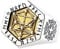Bague arbre de vie de la kabbale sephirot et runes viking en argent sterling 925 pour hommes femmes taille réglable