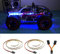 LED Licht für RC Auto ferngesteuertes LKW, Flugzeug, Starrflügel-Fernbedienungsauto, 1 Meter lang, für den Außenbereich (Blau)