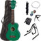 Áengus Sopran Ukulele Set - 8 teilig - grün