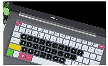 13.3 Notebook Laptop Silicone Keyboard Cover Skin Compatible for DELL XPS 13 9370 / XPS 13 9365 13 9370 13 9365,Candyblack