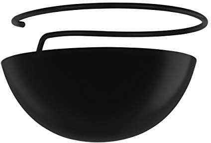 EGLO Dekor-Blendschutz, Zubehör für G95 Leuchtmittel, aufsteckbarer Glühbirnen Blendschutz aus Stahl in Schwarz, matt, Ø 9,7 cm