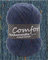 100gr Comfort Sockenwolle Strumpfwolle Tweed 4-fädig - 100gr Knäul - 420m Lauflänge - Nadelstärke 2,5-3,0mm-klassiche traditionelle Farben (jeansblau 06)