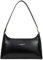 LANCASTER | Suave Ace - Sac à Main Refente de Cuir de Vachette Lisse Noir