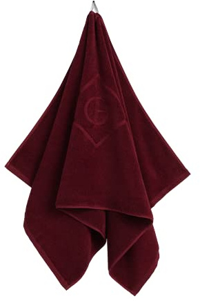 GANT Organic Premium Handtuch 70x140 Farbe Cabernet RED Größe 70x140cm