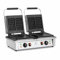 Royal Catering RC-WM201 Doppel-Waffeleisen rechteckig 2 x 2.000 W belgisches Waffeleisen Waffeleisen belgische Waffeln