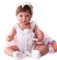 MARÍA JESÚS Reborn Baby Puppen Lebensecht Mädchen 52cm, 2,2Kg, badefähigen und voller Vinylkörper Realistisch Weiches Vinylsilikon, Reborn Babys vollsilikon lebensecht Puppe