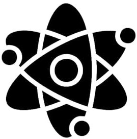 Atom Aufkleber Physics Kernkraft Curie Kraftwerk Proton Neutron Teilchen 12x12cm in 21 Farben