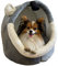 Pets Dream® Hundehöhle - flauschig mit Tier-Motiv - Hundebett für kleine Hunde - Hundekörbchen 50 x 45 x 50 cm (Koala-Motiv), Hundekissen, Hundebetten, Hundebett waschbar, Hundehöhle kleine Hunde