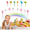 14 Pcs Animal Food Picks for Kids, Fun Bento Picks, Cute Cartoon Animal Fruit Food Toothpicks, Reusable Lunch Picks for Kids Bento, Lunch Box Picks for Kids