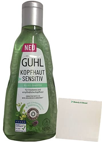 Guhl Shampoo Lindenblüten und Wasserminze (1x250ml Flasche) + usy Block