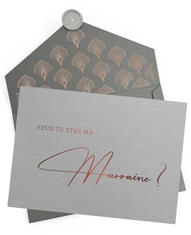 Bonito Coon ¿Quieres ser mi madrina tarjeta - Regalo madrina - Anuncio madrina demanda