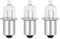 Paquete de 3 Bombilla Halógena HS3 6V 2.4W, Casquillo PX13.5s, 2500K Blanco Cálido, Bombilla de Repuesto para Lámparas para Faros de Bicicleta, Linternas