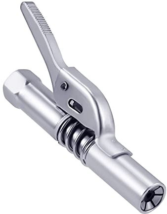 Lckiioy Feststell-Fettkupplung, Schnellspannverschluss, robuste Fettarmaturen, kompatibel mit M8-M14 und Schmiernippel-Armaturen