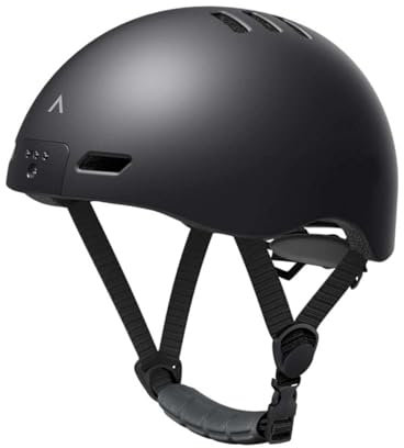 Fahrrad Helm Herren Mit 1080p Hd-Action Kamera Und Bluetooth, MTB Fahrradhelm Mit Multi-Mode-Scheinwerfern Und WarnrüCklichtern, Angenehm Zu Tragen, Unisex,Black