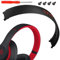 Studio 3 headband Replacement Parts Studio3 Headband Top Arch Band Accessories Repair Kit Compatible with Beats Studio3 Headphones(A1914) (Defiant Black-Red)