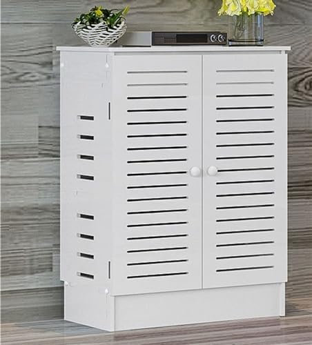 KUANGGE High Radiator CoverWiFi Router Modem, Desktop WiFi Router Storage Box Modem Rack Router Cover Power Strip and Cable Management Hider Organizer for Office and Home(Color:50 * 70 * 25cm)