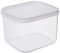 Organisateur de réfrigérateur de cuisine, boîte de rangement hermétique avec couvercle, récipient alimentaire, yaourtière litre (D, taille unique)