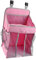 TOYANDONA Babyschlafzimmer Aufbewahrungstasche Hängende Wickeltasche Für Windeln Und Kleidung Organizer Für Babybett Pink Belastbar Bis Praktische Aufbewahrungslösung Für