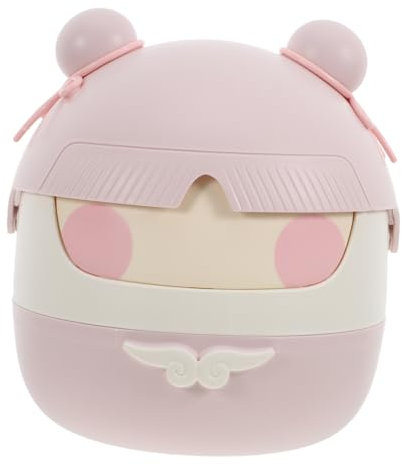 Veemoon Poubelle De Cuisine avec Couvercle Petite Poubelle Mignonne De Dessin Animé pour Déchets pour Maison Ou Bureau