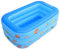 Mikikit 1Pieza Bañera Inflable para Piscina de Agua con Tres para