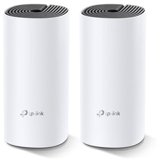 TP-LINK Deco M4(2-Pack) 2er-Pack Mesh-Netzwerk 2.4 GHz, 5 GHz