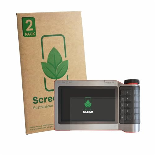 ScreenLeaf 2 Stück Schutzfolie für Kverneland IsoMatch Tellus GO Plus [nachhaltiger Displayschutz, Folie, transparent, kratzfest]