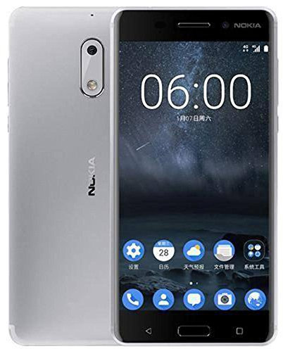 Nokia 6 Dual SIM 64GB Argento SIM Free