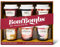 Thoughtfully Gourmet, Mini Coffret Cadeau Chocolat Chaud, Saveurs : Caramel, Guimauve grillée, Vanille Française, Caramel Salé, Double Chocolat et Chocolat au Lait, Lot de 6