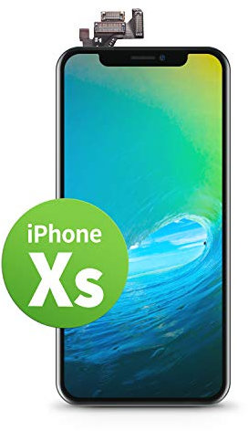 GIGA Fixxoo iPhone XS Display in A+ Qualität | Austausch-Display iPhone XS mit voller Farbechtheit und Perfekter Passform | iPhone XS Screen in überragender Qualität | iPhone Display Retina LCD
