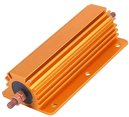 Jarchii 4R-Widerstand, 200 W 4 Ohm 4R-Hochleistungswiderstand Aluminiumgehäuse Industrielle elektrische Geräteversorgung für Stromversorgungssensor Aufzugsbühnenaudio