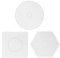 3 Stücke Bügelperlen Steckplatte Kunststoff Bügelplatte 5mm Perlen Platte Quadrat Sechseck Rund Steckperlen Werkzeug DIY Perlen Handwerk Zubehör Pädagogisches Spielzeug