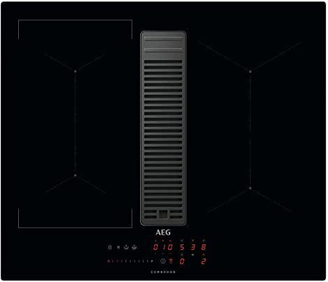 AEG 72cm 4 Zone Induction Venting Hob Black