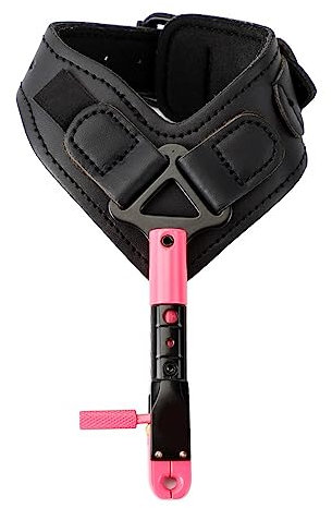 Aide a la Libération du Poignet de Tir a l'arc,Dragonne Réglable a Arc Composé pour la Chasse au Tir À la Main Gauche Droite