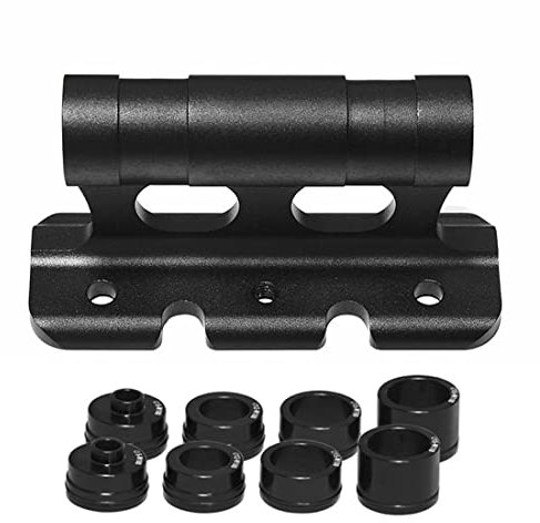 Bike Fork Mount, Quick Release Thru Axle Carriers Front Fork Block, Bike Block Fork Mount Bicycle Fork Mount for Car Roof Transport Storage - 100×5/100×12/100×15/110×15mm Thru Axle Fitments