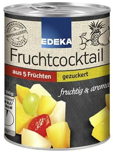 Fruchtcocktail gezuckert 225G | Fruchtcocktail in Dose