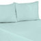 Flat Sheet Plain Dyed Polycotton Bedsheet Super Soft Easy-Care Bedlinen Non-iron Flat Sheets/Top Sheets in Single-Double-King-Super king (Duck Egg, King)