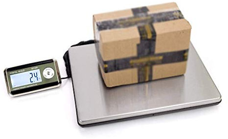 Básculas de plataforma de pesaje de gran capacidad, eléctricas, digitales, para trabajo pesado, postales, industriales, comerciales, cocinas, paquetes de letras, básculas de equipaje, plateadas, 100