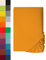Premium Spannbettlaken MIA Goldgelb | 140-160 x 200cm - 100% Baumwolle