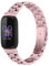 Gimuk Armband kompatibel mit Fitbit Inspire 3, Metall, Edelstahl, verstellbar, Sport-Ersatzarmband, kompatibel mit Fitbit Inspire 3, Damen, Herren, klein und groß, Small / Large, Edelstahl