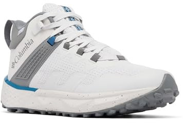 Columbia Herren Facet 75 Mid Outdry wasserdichte Wanderstiefel, Grau (Silver Grey x Phoenix Blue), 42.5 EU