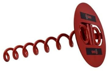 SAS Twin Shackle ScrewIn Security Ground Anchor Corkscrew Style (400mm)