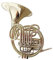 Hörner F/Bb Waldhorn Mit Koffer Mundstück Drei Ventile Geteilte Glocke Zweireihig Waldhorn Musikinstrumente Blasinstrument