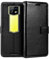 PU Leder Handyhülle Kompatibel mit Ulefone Armor 24, Klapphülle mit Kartenfächern, Magnetverschluss und Rundumschutz mit Standfunktion (Schwarz)