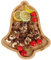 Santa's Wooden Christmas Charcuterie Board - Reusable Tree-Shaped Serving Platters