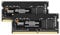 DATO 16Go Kit (2x8Go) RAM, DDR4 3200MHz PC4-25600 CL22 SODIMM 1,2V 260 Broches Non-ECC SODIMM, Module de mémoire pour Ordinateur Portable Mise à Niveau