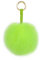 S.ROMZA Pom Pom Schlüsselanhänger Kunstfell flauschiger Schlüsselanhänger Plüsch-Schlüssel anhänger Pom-Pom-Taschen-Anhänger für Handtasche Anhänger. (Fluoreszierendes Grün, 13 Zentimeter)